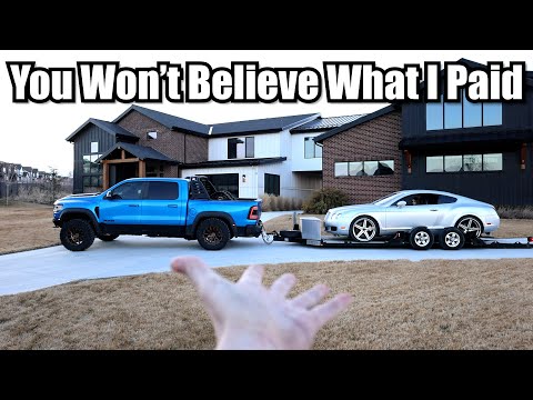 Buying the Cheapest Bentley in the Country.