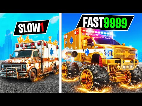 Upgrading From Slowest to Fastest Ambulance