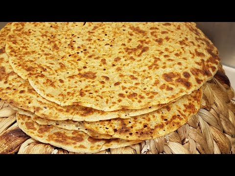 خبز الشعير الخفيف  بطريقه سهله وسريعة