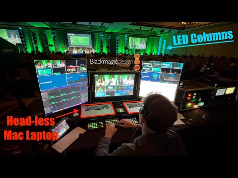 One-Man FOH Setup That Handles It All: Game Show, Streaming, and LED Walls