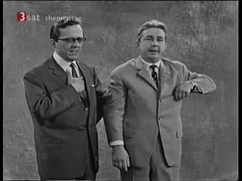 Dieter Hildebrandt und Wolfgang Gruner - 1963