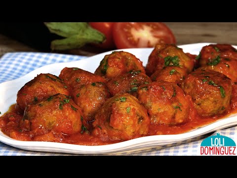 TENDER, JUICY, AND HEALTHY EGGPLANT MEATBALLS - Loli Domínguez - Recipes - Holy Week.