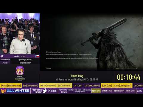 Elden Ring [All Remembrances (Glitchless)] by catalystz - #ESAWinter23