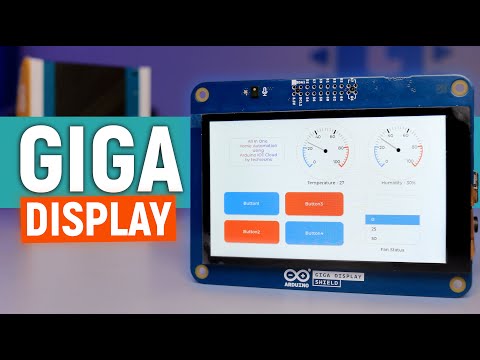 My Home Automation Dashboard on Arduino GIGA Display