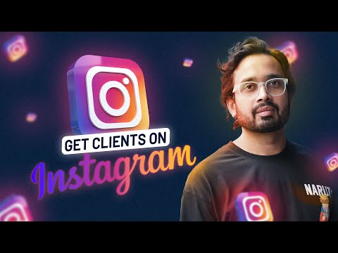 How to Get Clients on Instagram for Graphic Designers - Hindi
