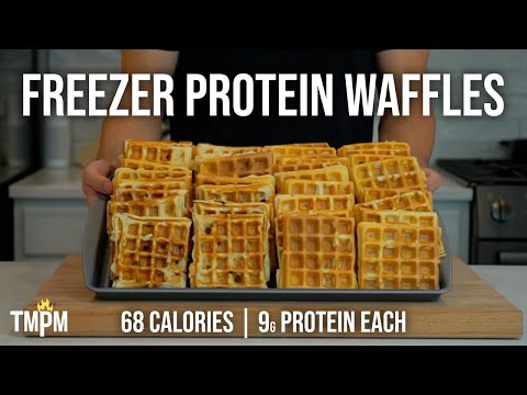 I Made 40 Protein Waffles to Keep in My Freezer