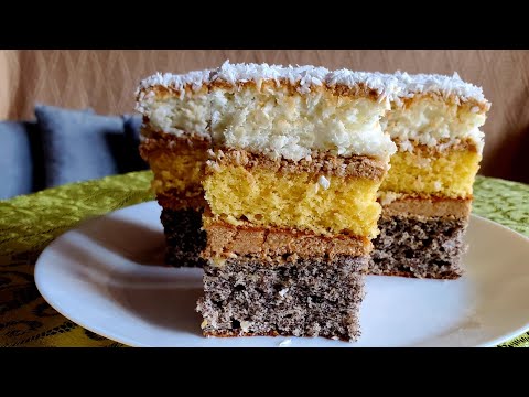☕️ПЛЯЦОК ТОН Неймовірне поєднання смаків КАВОВИЙ КРЕМ ТОРТ з маком і кокосом