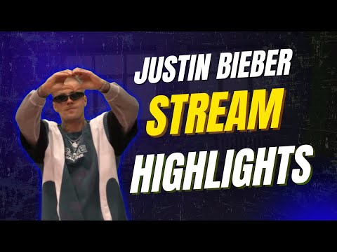 Justin Bieber TWITCH [4K] livestream HIGHLIGHTS #1 
