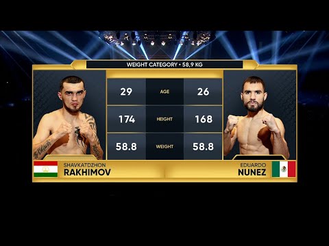 58.9kg RAKHIMOV Shavkatdzhon (TJK) vs NUNEZ Eduardo (MEX) | IBA Champions' Night | February 16, 2024