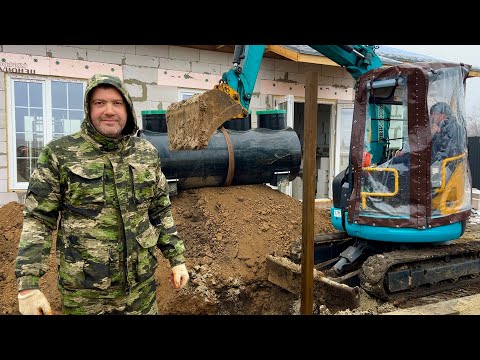 🔥УСТАНОВИЛИ СЕПТИК ДЛЯ ЧАСТНОГО ДОМА 🏠 БЕЗ ОТКАЧКИ!