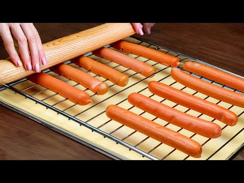 Sie haben Blätterteig und Würstchen?Blätterteig-Snack, ich mache 100 Stück pro Minute!