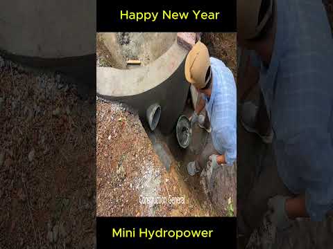 Construction of a hydroelectric dam to welcome the new year 2026. #mini #funny #goldengatebridge