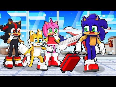 Sonic is MOVING AWAY in Minecraft!