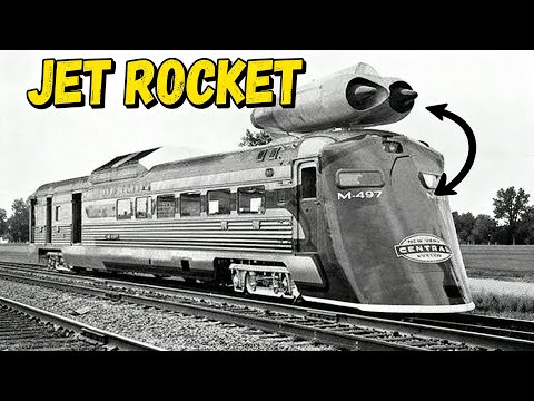 The Jet Powered Railcar That Set America’s Speed Record and Was Forgotten