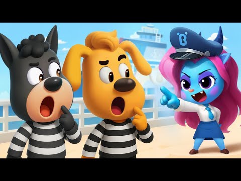 Police or Thief? | WaterCity Mystery๐ | Funny Stories | Sheriff Labrador | Kids Cartoon | BabyBus