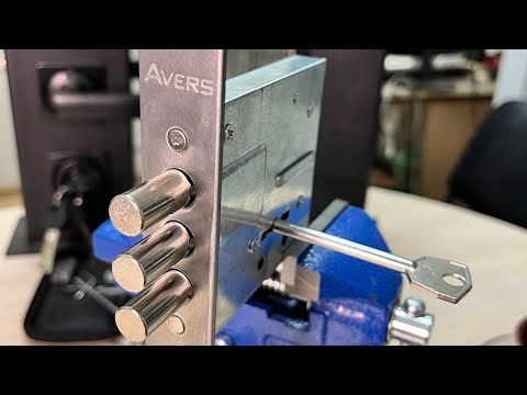 Вскрытие сувальдного замка Avers 12/S6
