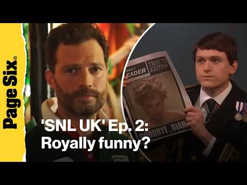'SNL UK' Ep. 2 roasts ex-Prince Andrew again, Jamie Dornan raps