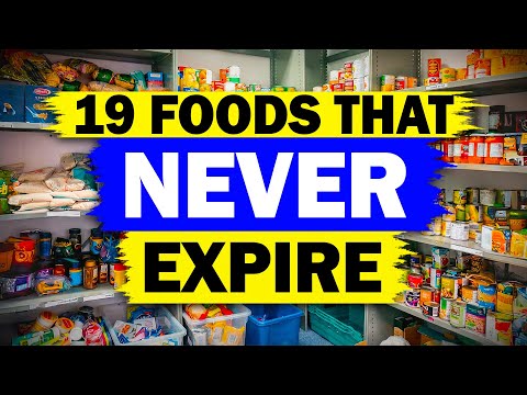 19 Foods To STOCKPILE That NEVER EXPIRE
