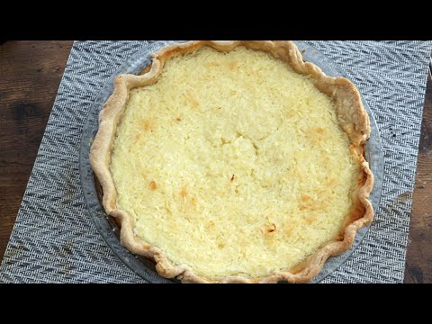 Coconut LOVERS Rejoice Over This Creamy Custard Pie!