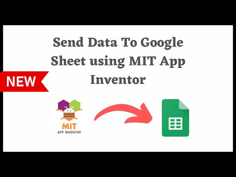 How to send data to a google sheet with MIT app inventor [ Easy Way ]