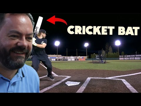 CRICKET Bat vs. BASEBALL Bat REACTION | OFFICE BLOKES REACT!!