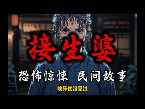 《接生婆》完结文下饭哄睡小故事 #沈美书屋 #恐怖故事#悬疑推理#悬疑#一口气看完系列