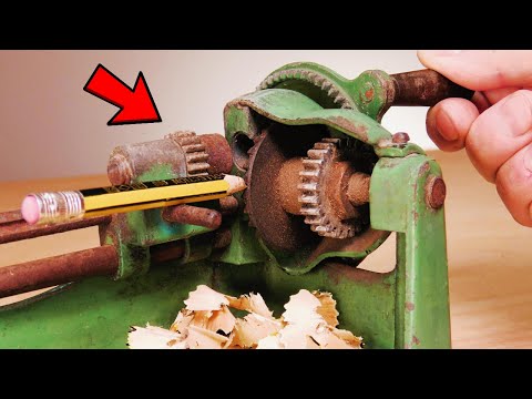 Restoration of a WWII Desk Tool – 1940s Forgotten Machine Fully Restored