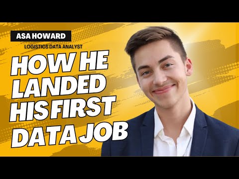 How Cold Messaging Helped Him Land His First Data Analytics Job w/ Asa Howard