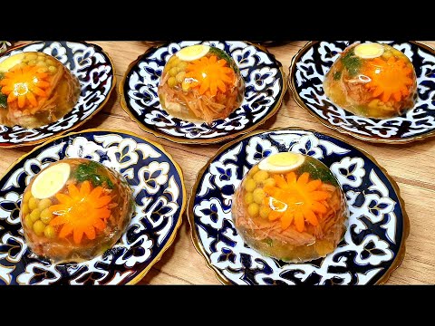 НАСТОЯЩИЙ ХОЛОДЕЦ !!! 😋 Делайте только так! Без желатина.Узбекона Холодес хамма сирлари билан
