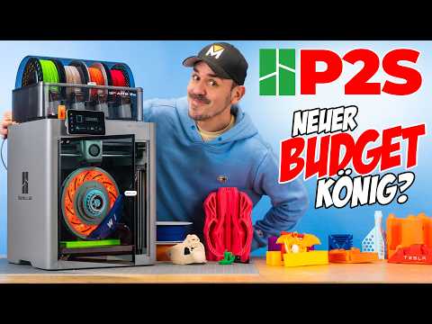 Bambu Lab P2S | Der beste 3D-Drucker jetzt noch BESSER?! (XXL Test)