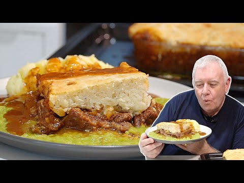 STEAK and Onion Pie with FORGOTTEN Suet Crust