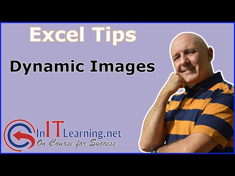 How to display images dynamically in Excel
