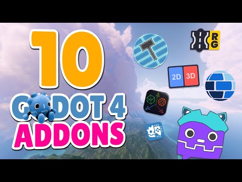 10 INCREDIBLE addons for Godot 4