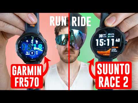 Suunto Race 2 vs Garmin - First Run and Ride (Scientific Review)