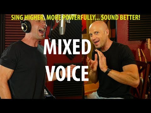 How to Find Your Mixed Voice (Blend chest & head voices. Better power and range)