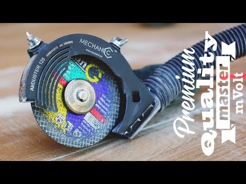 AirDUSTER Аэродинамический кожух для УШМ (болгарки). Пылеудаление на УШМ. Удаление старой затирки.