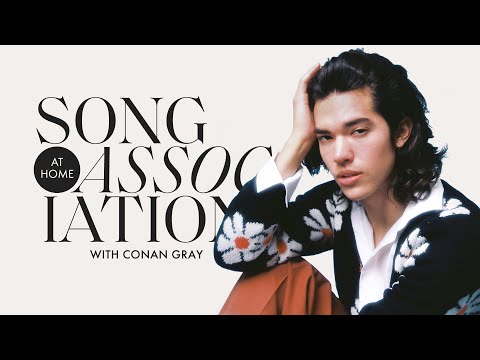 Conan Gray Sings Taylor Swift, One Direction, and "Heather" in a Game of Song Association | ELLE
