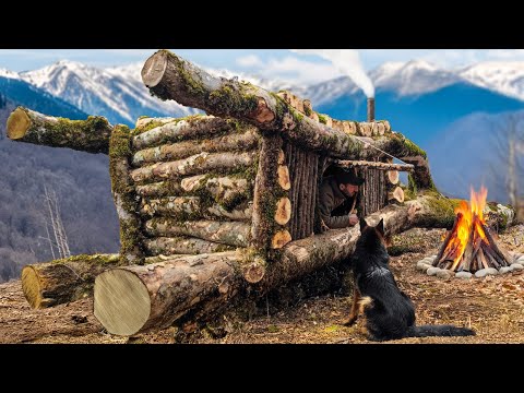 I Built a Bushcraft Treehouse from Scratch! (Ultimate Survival & Real-Life Minecraft)