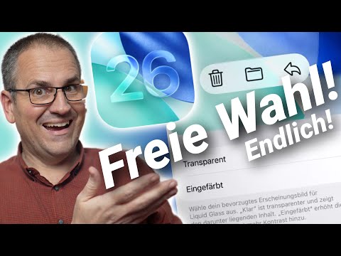 Free choice! Apple changes Liquid Glass in iOS 26.1 (+ QR code trick)