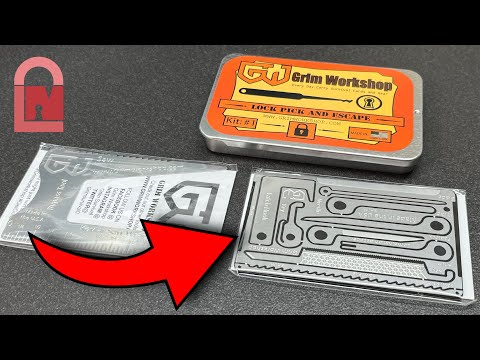 Grim Workshop SERE Lock Pick and Escape Set Part 2