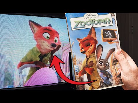 I Put Zootopia On A VHS Tape