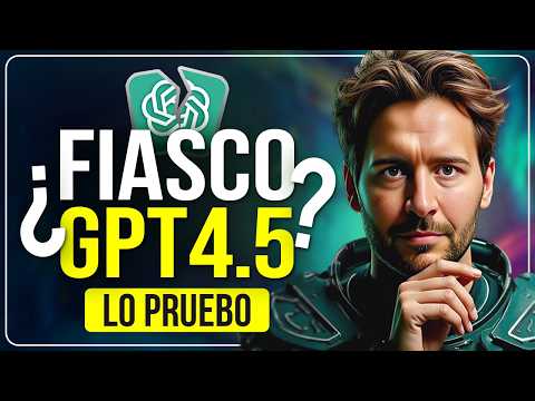 ¡ChatGPT Actualizado! Pongo a prueba GPT 4.5 🤔 ¿Revolución o decepción?