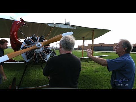 Sopwith Pup - Cowling Incident Flight - Kermit Lands Safely!