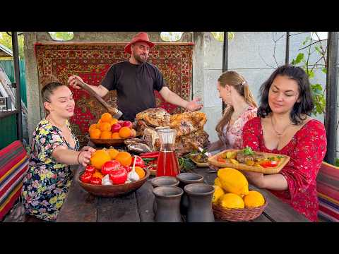 Roasted 2 Whole Lambs in Tandoor! Two Marinades - Two Tastes