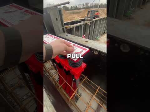 Pipes to get electricity into the building.