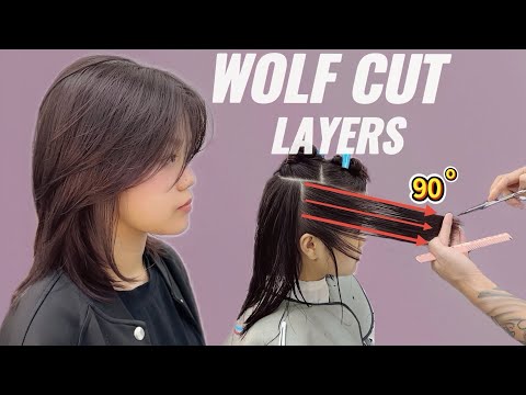 How to Cut a Perfect Layers Wolf Cut | Layers Wolfcut Hair Tutorial | Step-by-Step | Easy DIY Trend