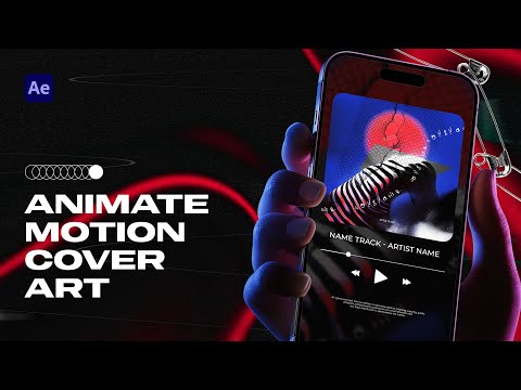 ANIMATE Motion Cover Art EASY!! | After Effects CC Tutorial