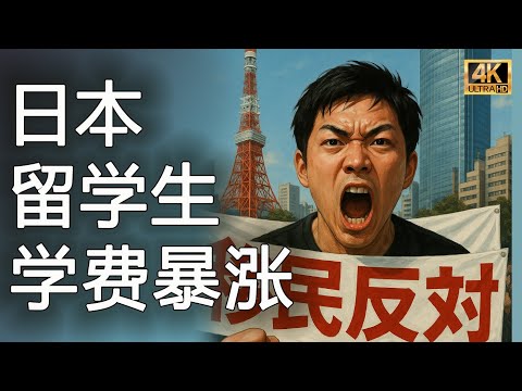 日本不再欢迎外国人？大学留学生学费暴涨|签证费暴涨10多倍|反移民政策游行爆发|九点八卦|20251208