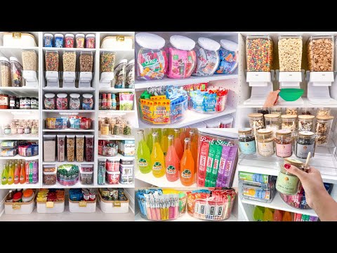 ULTIMATE PANTRY ORGANIZATION | ASMR Satisfying Clean and Pantry Restock Organizing | 3i Pro Ultra