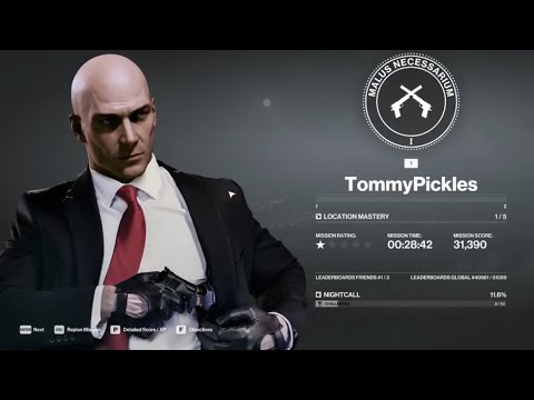 1-Star Assassin - Jerma Plays Hitman 2 (Long Edit #1)